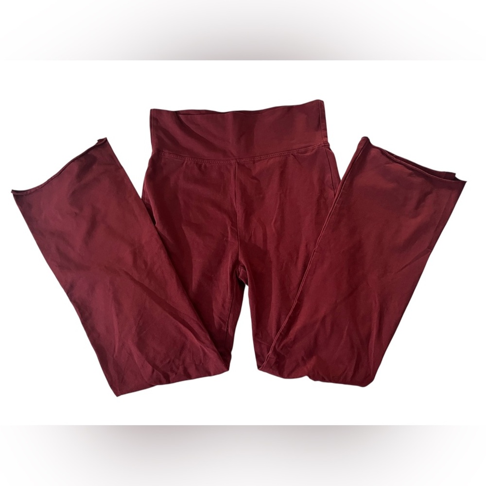 Blink Flare Cut Leggings Maroon Size Small